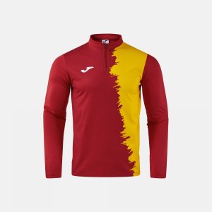 JOMA CITY III SWEATSHIRT RED YELLOW