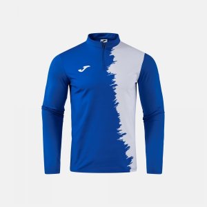 JOMA CITY III SWEATSHIRT ROYAL BLUE WHITE