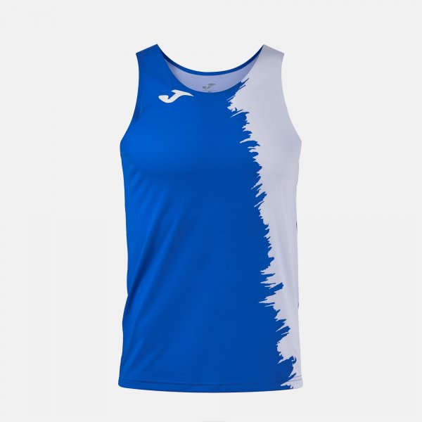 JOMA CITY III TANK TOP ROYAL BLUE WHITE
