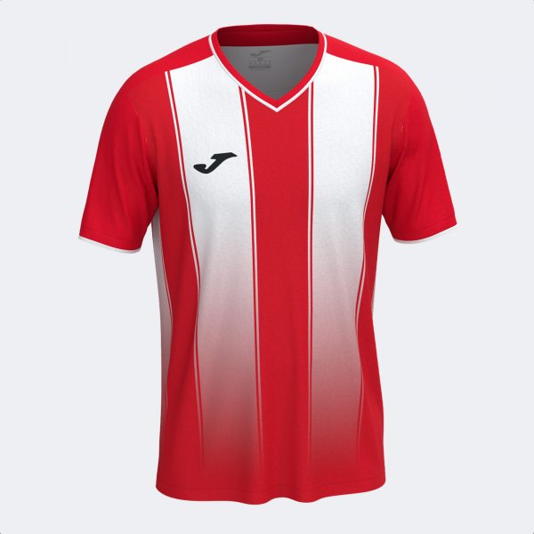 JOMA TIGER VIII SHORT SLEEVE T-SHIRT RED WHITE