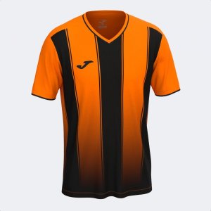 JOMA TIGER VIII SHORT SLEEVE T-SHIRT ORANGE BLACK