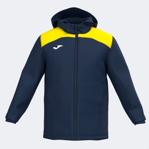 JOMA GLACIER ANORAK DARK NAVY YELLOW