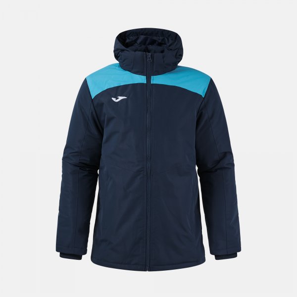 JOMA GLACIER ANORAK DARK NAVY FLUOR TURQUOISE