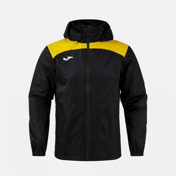 JOMA GLACIER RAINCOAT BLACK YELLOW