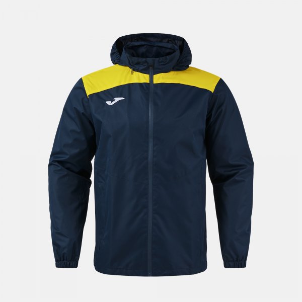 JOMA GLACIER RAINCOAT DARK NAVY YELLOW