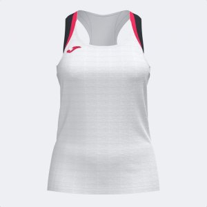 JOMA TERRA TANK TOP WHITE FUCHSIA