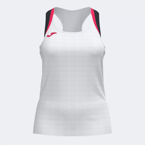 JOMA TERRA TANK TOP WHITE FUCHSIA