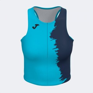 JOMA CITY III TOP FLUOR TURQUOISE DARK NAVY