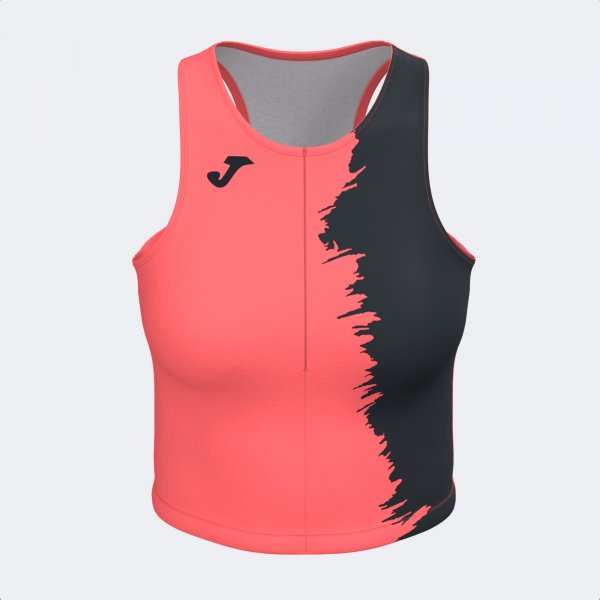 JOMA CITY III TOP FLUOR CORAL BLACK