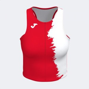 JOMA CITY III TOP RED WHITE