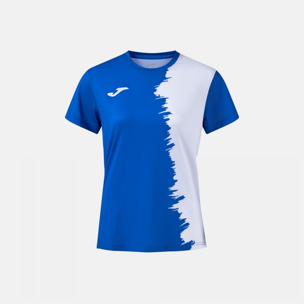 JOMA CITY III SHORT SLEEVE T-SHIRT ROYAL BLUE WHITE