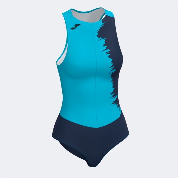 JOMA CITY III BODYSUIT FLUOR TURQUOISE DARK NAVY