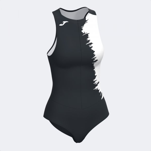 JOMA CITY III BODYSUIT BLACK WHITE