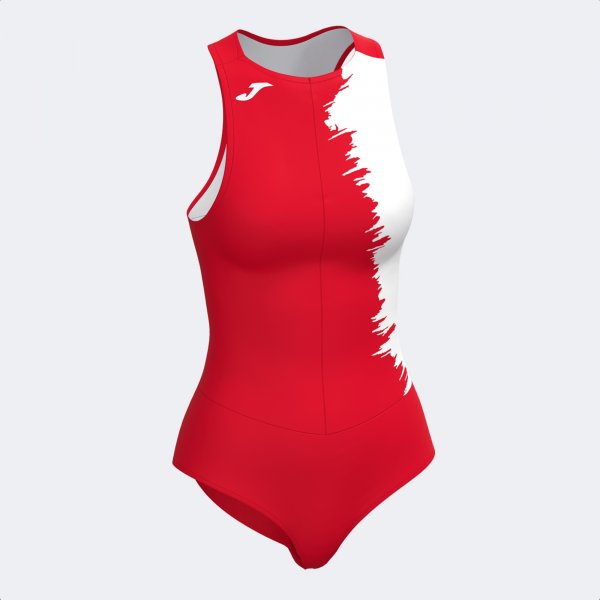 JOMA CITY III BODYSUIT RED WHITE