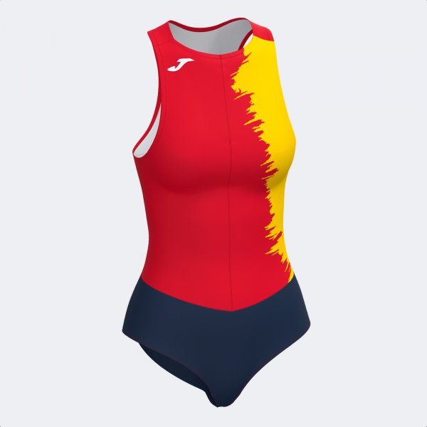 JOMA CITY III BODYSUIT RED YELLOW