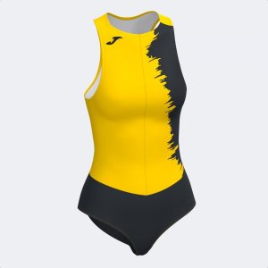 JOMA CITY III BODYSUIT YELLOW BLACK