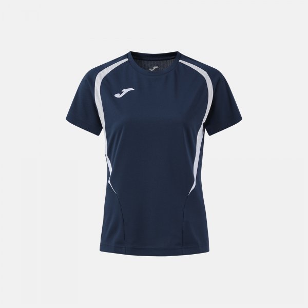 JOMA CHAMPIONSHIP 20 SHORT SLEEVE T-SHIRT NAVY BLUE GRAY