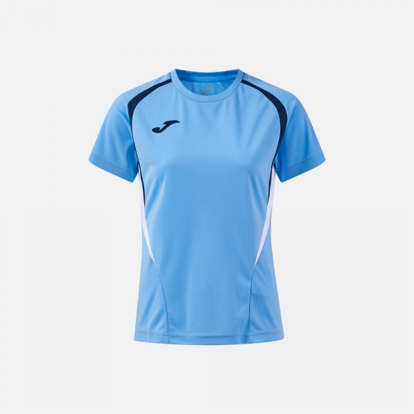 JOMA CHAMPIONSHIP 20 SHORT SLEEVE T-SHIRT SKY BLUE DARK NAVY