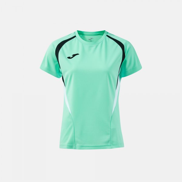 JOMA CHAMPIONSHIP 20 SHORT SLEEVE T-SHIRT LIGHT GREEN BLACK