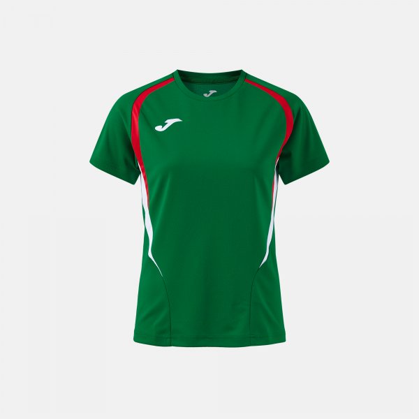 JOMA CHAMPIONSHIP 20 SHORT SLEEVE T-SHIRT GREEN RED