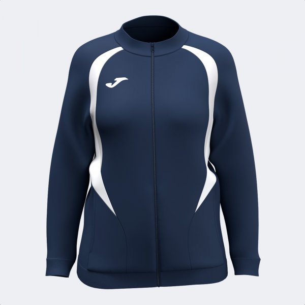 JOMA CHAMPIONSHIP 20 FULL ZIP SWEATSHIRT NAVY BLUE GRAY