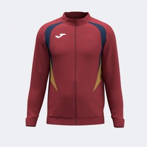 JOMA CHAMPIONSHIP 20 FULL ZIP SWEATSHIRT DARK RED DARK NAVY