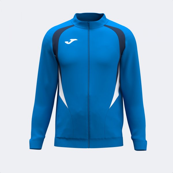 JOMA CHAMPIONSHIP 20 FULL ZIP SWEATSHIRT ROYAL BLUE DARK NAVY