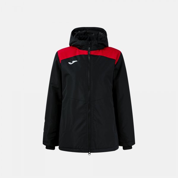 JOMA GLACIER ANORAK BLACK RED