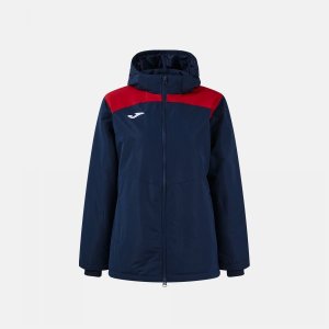 JOMA GLACIER ANORAK DARK NAVY RED