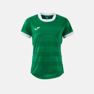 JOMA TOLETUM VII SHORT SLEEVE T-SHIRT GREEN WHITE