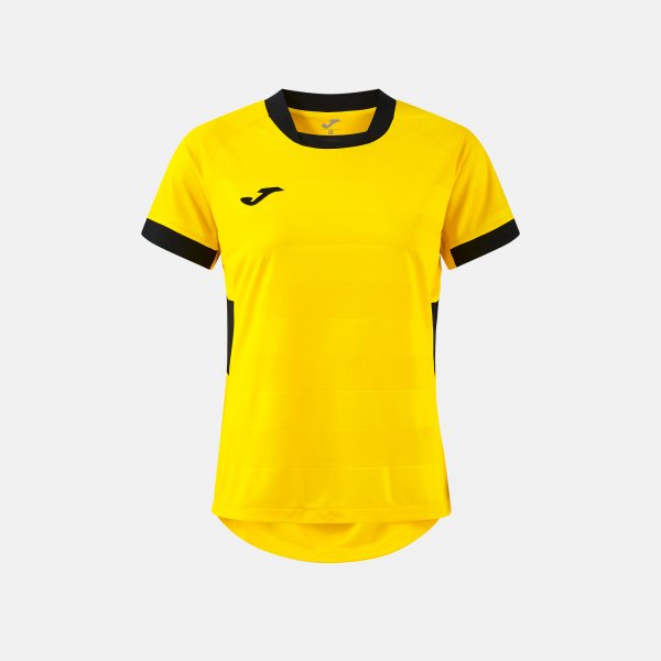 JOMA TOLETUM VII SHORT SLEEVE T-SHIRT YELLOW BLACK