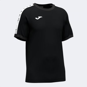JOMA ICONO SHORT SLEEVE T-SHIRT BLACK DARK GRAY