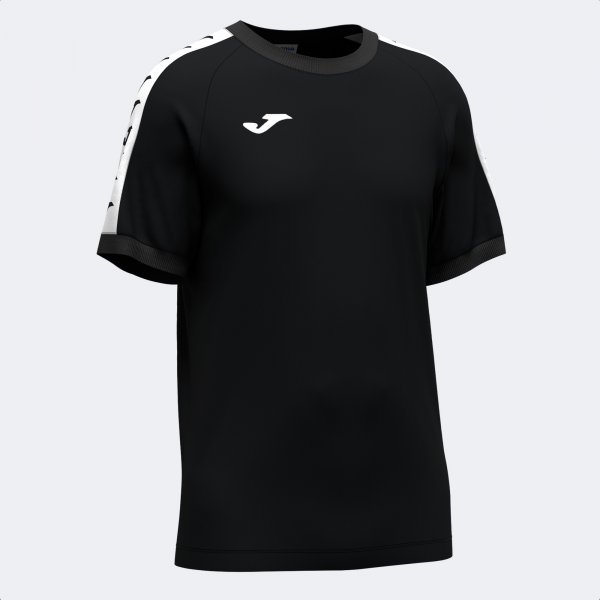 JOMA ICONO SHORT SLEEVE T-SHIRT BLACK DARK GRAY