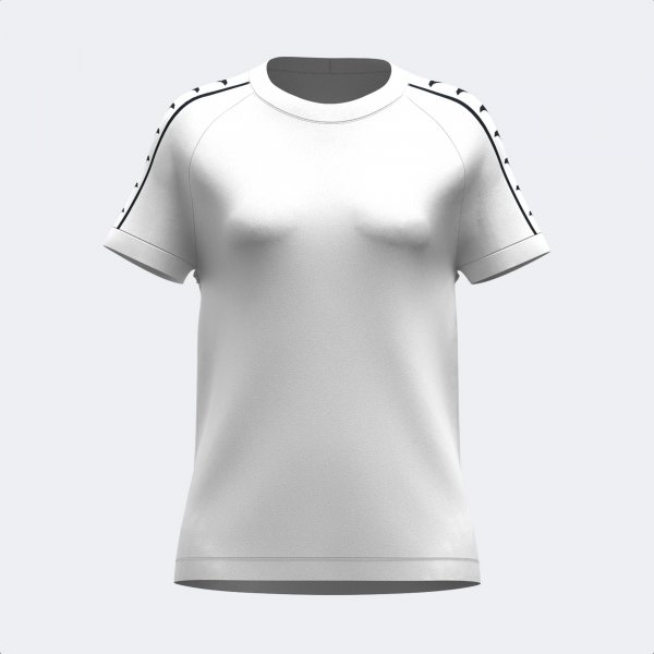 JOMA HEROIC SHORT SLEEVE T-SHIRT WHITE BLACK