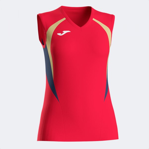 JOMA CHAMPIONSHIP 20 SLEEVELESS SHIRT RED DARK NAVY
