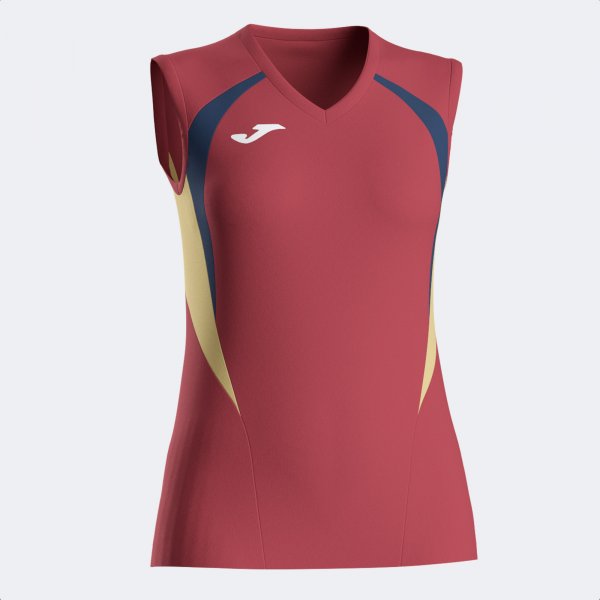 JOMA CHAMPIONSHIP 20 SLEEVELESS SHIRT BURGUNDY DARK NAVY