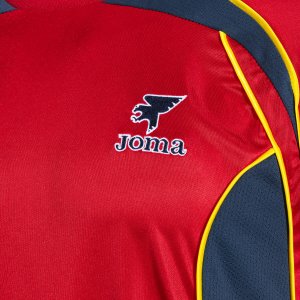 SHIRT SHORT SLEEVE MAN FUTBOL RETRO MUNDIAL 2026 RED YELLOW