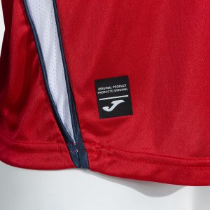 SHIRT SHORT SLEEVE MAN FUTBOL RETRO MUNDIAL 2026 RED WHITE