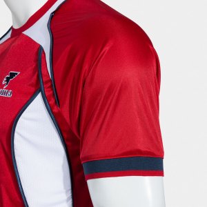 SHIRT SHORT SLEEVE MAN FUTBOL RETRO MUNDIAL 2026 RED WHITE