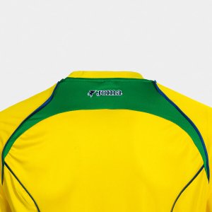SHIRT SHORT SLEEVE MAN FUTBOL RETRO MUNDIAL 2026 YELLOW GREEN