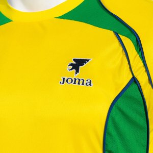 SHIRT SHORT SLEEVE MAN FUTBOL RETRO MUNDIAL 2026 YELLOW GREEN