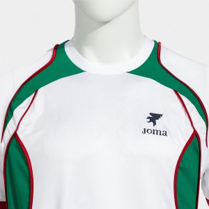 SHIRT SHORT SLEEVE MAN FUTBOL RETRO MUNDIAL 2026 WHITE GREEN
