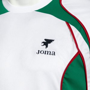 SHIRT SHORT SLEEVE MAN FUTBOL RETRO MUNDIAL 2026 WHITE GREEN
