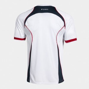 SHIRT SHORT SLEEVE MAN FUTBOL RETRO MUNDIAL 2026 WHITE NAVY BLUE