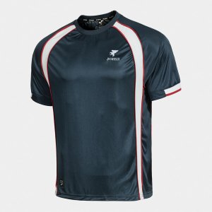 SHIRT SHORT SLEEVE MAN FUTBOL RETRO MUNDIAL 2026 NAVY BLUE WHITE