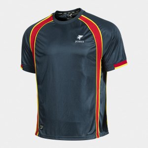 SHIRT SHORT SLEEVE MAN FUTBOL RETRO MUNDIAL 2026 NAVY BLUE RED