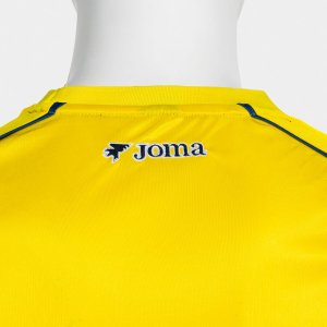 SHIRT SHORT SLEEVE MAN FUTBOL RETRO MUNDIAL 2026 YELLOW GREEN