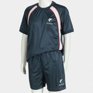 JOMA SET JUNIOR FUTBOL RETRO MUNDIAL NAVY BLUE WHITE