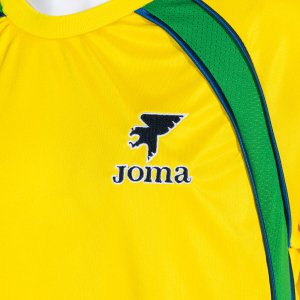 JOMA SET JUNIOR FUTBOL RETRO MUNDIAL YELLOW GREEN