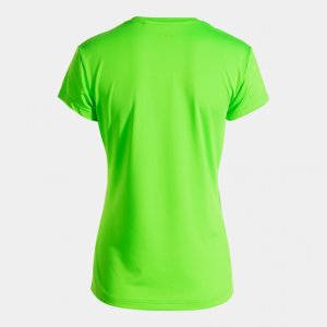 JOMA RECORD III SHORT SLEEVE T-SHIRT FLUOR GREEN